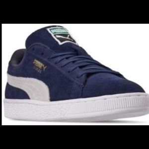 Suede Puma sneakers